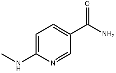 3-Pyridinecarboxamide,6-(methylamino)-(9CI) Structure