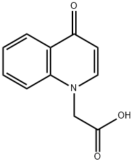 (4-oxo-1(4H)-quinolinyl)acetic acid(SALTDATA: FREE) Structure