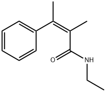 (Z)-α,β-디메틸-N-에틸신남아미드 구조식 이미지