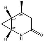 2-Azabicyclo[4.1.0]heptan-3-one,5-methyl-,(1R,5S,6R)-rel-(9CI) Structure
