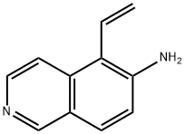 6-Isoquinolinamine,5-ethenyl-(9CI) Structure