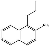 6-이소퀴놀린아민,5-프로필-(9CI) 구조식 이미지