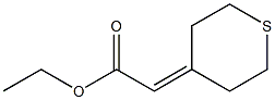 ethyl 2-(dihydro-2H-thiopyran-4(3H)-ylidene)acetate Structure