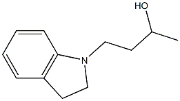 α-메틸-2,3-디하이드로-1H-인돌-1-(1-프로판올) 구조식 이미지