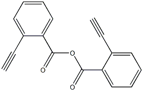 Bis(2-ethynylbenzoic)anhydride Structure