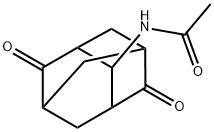 N-(4,8-Dioxotricyclo[3.3.1.13,7]decan-2-yl)acetamide Structure