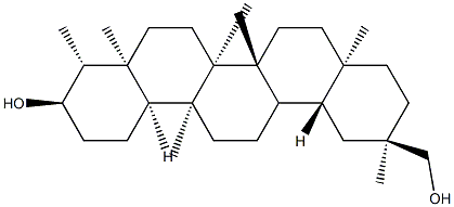 D:A-Friedooleanane-3α,29-diol Structure