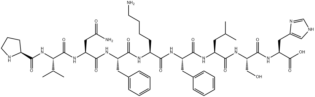 Hemopressin (rat) Structure