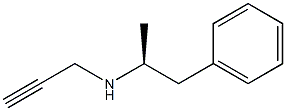 (αS)-N-DeMethyl Deprenyl Structure