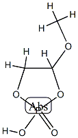 glycerol 1,2 cyclic phosphate Structure