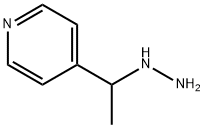 1-(1-(pyridin-4-yl)ethyl)hydrazine Structure