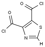 4,5-Thiazoledicarbonyl dichloride (9CI) Structure