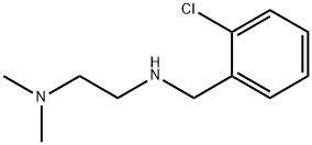 N'-(2-chlorobenzyl)-N,N-dimethylethane-1,2-diamine 구조식 이미지