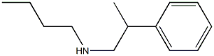 butyl(2-phenylpropyl)amine Structure