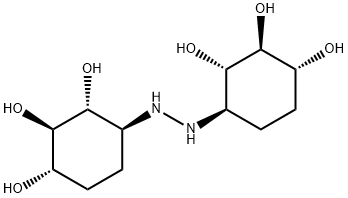 myo-Inositol,  1,2,3-trideoxy-1,3-hydrazo-  (9CI) Structure