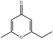 4H-Pyran-4-one,2-ethyl-6-methyl-(9CI) 구조식 이미지