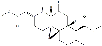 7-옥소카스-13(15)-엔-16,19-디산디메틸에스테르 구조식 이미지