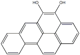 4,5-DIHYDROXYBENZO(A)PYRENE Structure