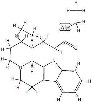 (-)-DihydroapovincaMinic Acid Ethyl Ester Structure