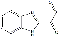 1H-Benzimidazole-2-acetaldehyde,alpha-oxo-(9CI) Structure