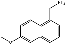 1-나프탈렌메탄아민,6-메톡시-(9CI) 구조식 이미지