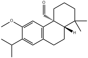 12-Methoxyabieta-8,11,13-trien-20-al Structure