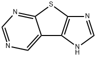 1H-Imidazo[4,5:4,5]thieno[2,3-d]pyrimidine  (9CI) 구조식 이미지