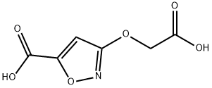 5-이속사졸카르복실산,3-(카르복시메톡시)-(9Cl) 구조식 이미지