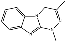 [1,2,4]Triazino[4,3-a]benzimidazole,1,4-dihydro-1,3-dimethyl-(9CI) 구조식 이미지