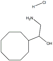 2-CYCLOOCTYL-2-HYDROXYETHYLAMINE HYDRO-C HLORIDE (CONH) Structure