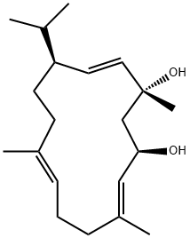 β-Cembrenediol Structure