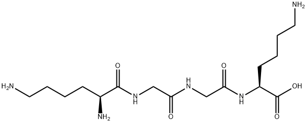 H-Lys-Gly-Gly-Lys-OH Structure