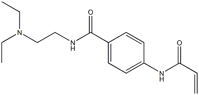 procainamide acryloyl polymer Structure