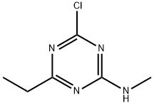 4-Chloro-6-Ethyl-N-Methyl-1,3,5-Triazin-2-Amine(WXC01054) Structure