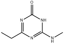 1,3,5-Triazin-2(1H)-one,4-ethyl-6-(methylamino)-(9CI) Structure