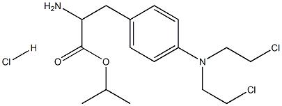 isopropyl melphalan Structure