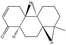 (4aS)-4aβ,4b,5,6,7,8,8aβ,9,10,10aα-Decahydro-4bα,8,8-trimethylphenanthren-1(4H)-one Structure