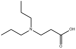 3-(dipropylamino)propanoic acid 구조식 이미지