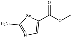 5-?Selenazolecarboxylic acid, 2-?amino-?, methyl ester Structure