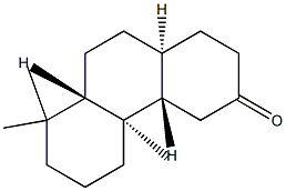 (4aS)-1,4,4aβ,4b,5,6,7,8,8aβ,9,10,10aα-Dodecahydro-4bα,8,8-trimethylphenanthren-3(2H)-one Structure