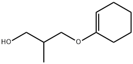 1-Propanol,3-(1-cyclohexen-1-yloxy)-2-methyl-(9CI) Structure