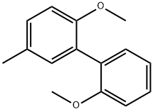 1,1-Biphenyl,2,2-dimethoxy-5-methyl-(9CI) Structure