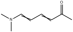 3,5-Hexadien-2-one, 6-(dimethylamino)- (6CI,9CI) Structure