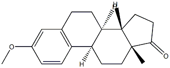 (9β,13α)-3-Methoxy-1,3,5(10)-estratrien-17-one 구조식 이미지