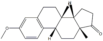 (8α,13α)-3-Methoxy-1,3,5(10)-estratrien-17-one 구조식 이미지