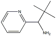 2,2-Dimethyl-1-pyridin-2-yl-propylamine Structure