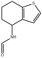 N-[(4,5,6,7-Tetrahydrobenzo[b]thiophen)-4-yl]formamide Structure