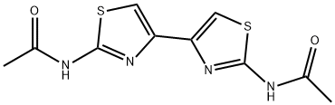 N,N'-(4,4'-비티아졸-2,2'-디일)비스아세트아미드 구조식 이미지