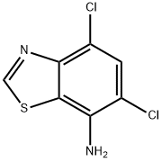 7-Benzothiazolamine,4,6-dichloro-(9CI) Structure
