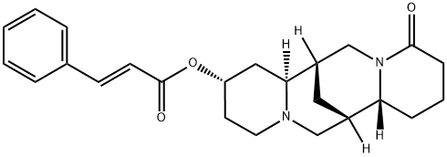 13α-Cinnamoyloxylupanine Structure